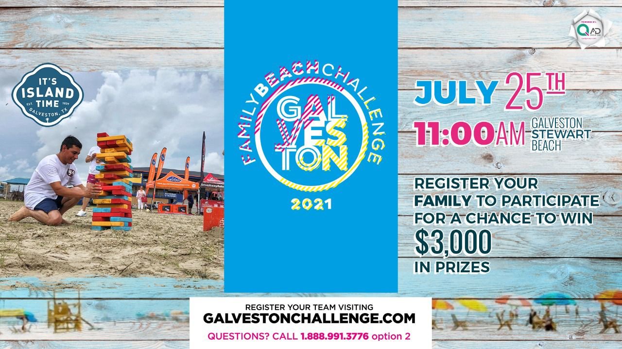 The Galveston Challenge is back this July!